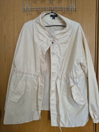 Chubasquero Beige Talla Única Forever 21