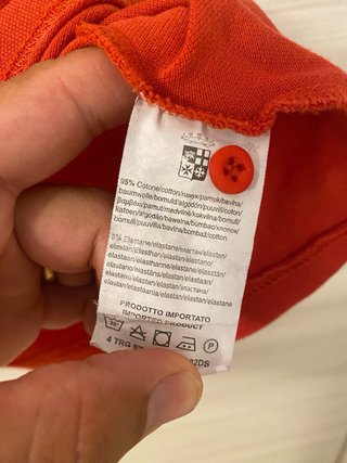 Polo Marina Militare Arancione Uomo XL