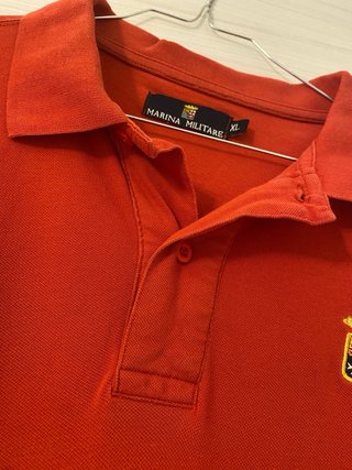 Polo Marina Militare Arancione Uomo XL