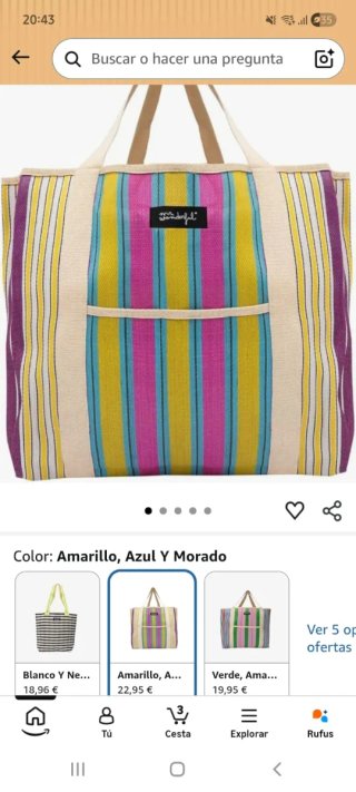 Bolsa de playa Mr. Wonderful nueva