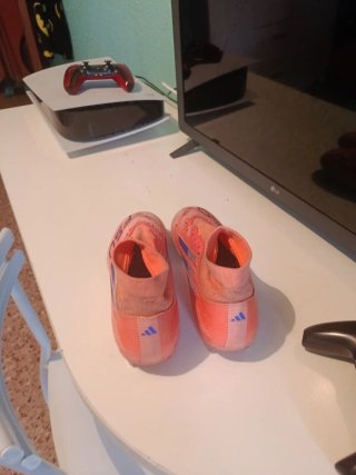 Adidas F50 Naranja con calcetín