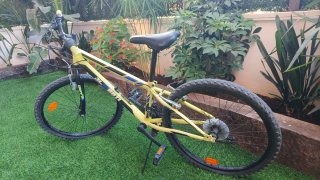 Bicicleta Montaña JL Wenti 24 Amarilla