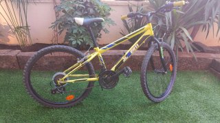 Bicicleta Montaña JL Wenti 24 Amarilla