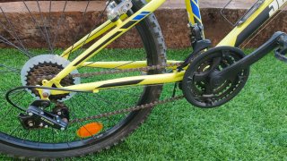 Bicicleta Montaña JL Wenti 24 Amarilla