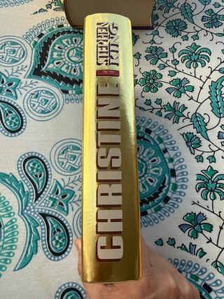 LIBRO STEPHEN KING “CHRISTINE”