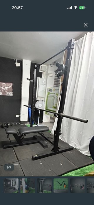 Rack de musculación