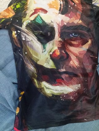 Camiseta Joker Estampada Talla XL
