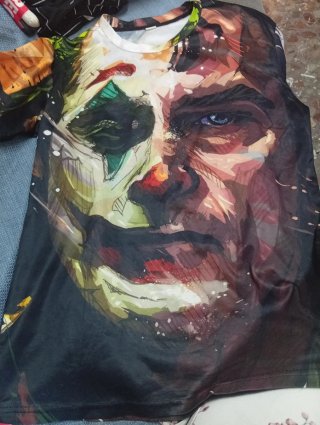 Camiseta Joker Estampada Talla XL