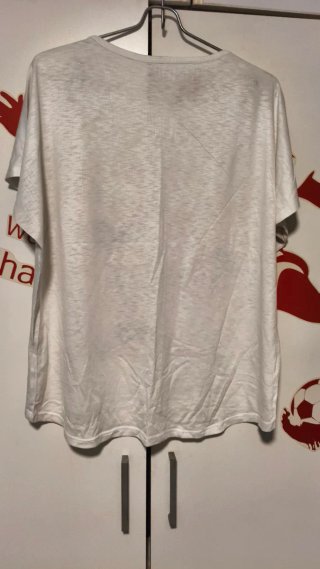 Camiseta Blanca con Estampado Minnie y Mickey