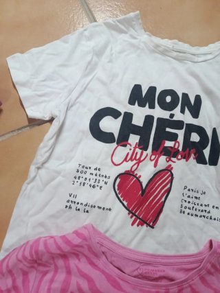 Lote 2 Camisetas Niña Talla 9-10 años