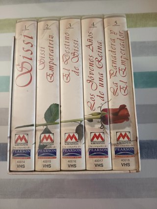 Cintas VHS Saga Sissi (Español)