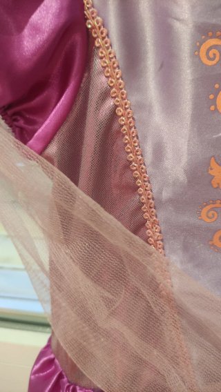 Disfraz Princesa Disney Niña, talla 7/8