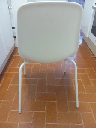 4 Sillas comedor Ikea blanca