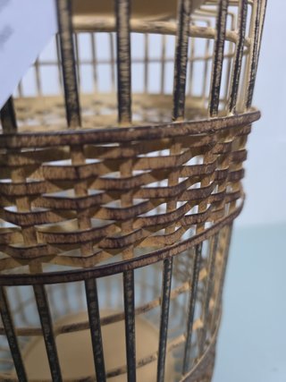 Cesta Farol Decorativo Metálico Nuevo