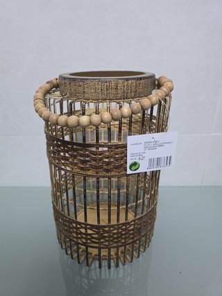 Cesta Farol Decorativo Metálico Nuevo