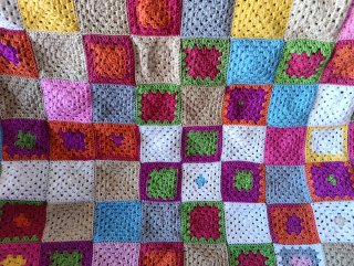 Manta Patchwork Multicolor