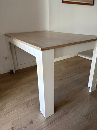 Mesa de comedor extensible madera