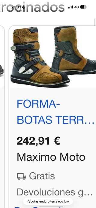 Botas Enduro Forma Terra Evo Low