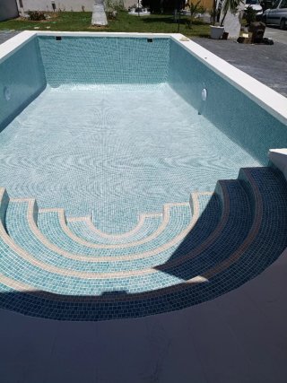 Reforma y construcción de piscina