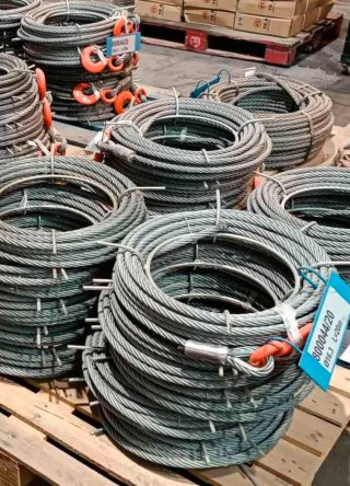 Rollos Cable Acero 16.3 Ø