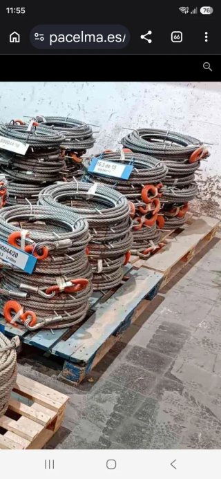 Rollos Cable Acero 16.3 Ø