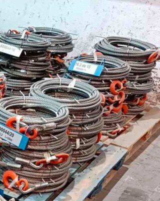 Rollos Cable Acero 16.3 Ø