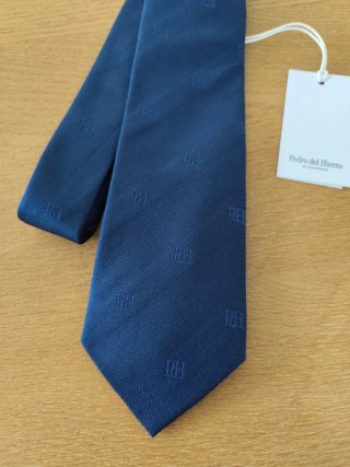 Corbata Pedro del Hierro Azul