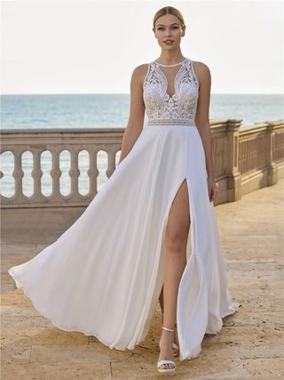 Vestido de Novia Encaje Pronovias