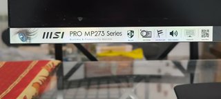 Monitor MSI PRO MP273 SERIES 27
