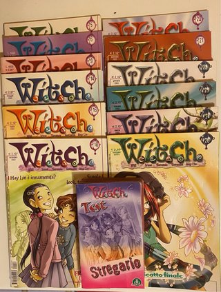 Lotto fumetti w.i.t.c.h