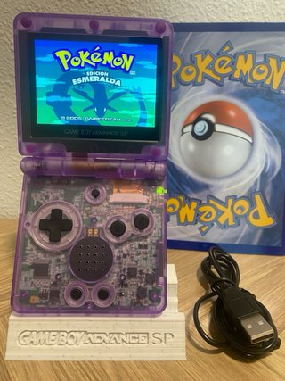 Game Boy Advance SP IPSv5 Edición Gengar