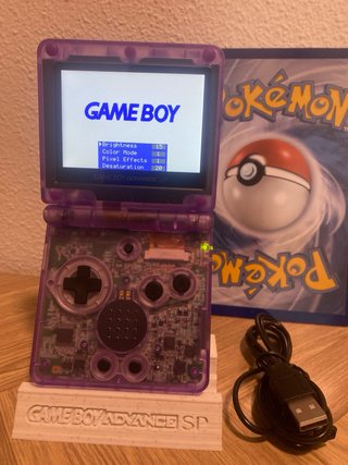 Game Boy Advance SP IPSv5 Edición Gengar