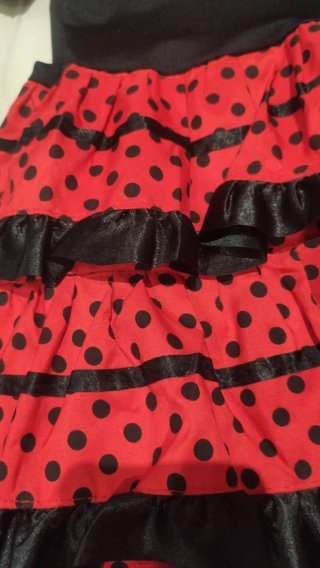 Vestido Flamenco Niña Talla 8
