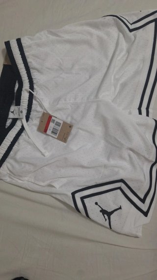 Pantaloncini Jordan Uomo Bianchi