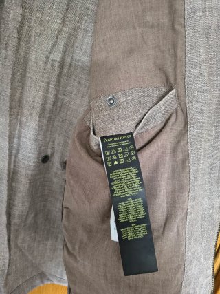 Cazadora Pedro del Hierro Beige/Gris