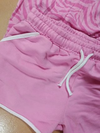 Conjunto niña 9-10 años camiseta y pantalón corto