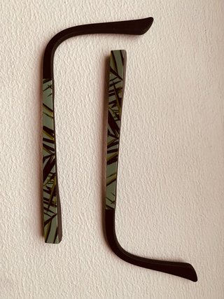 Clip Flipo Memphis Marrón/Verde/negro nuevo