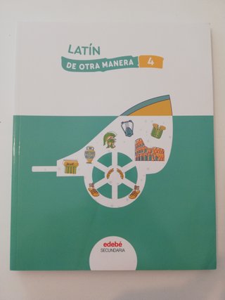 Libro de Latín para 4 de Secundaria, edita Edebé