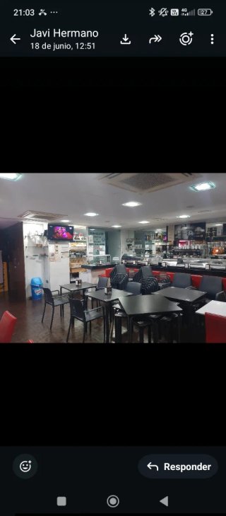 Mobiliario de cafetería
