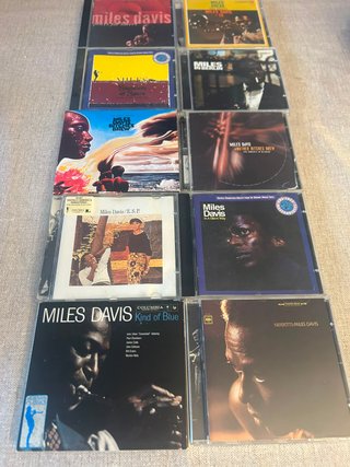 Pacchetto 10 CD Miles Davis - Jazz