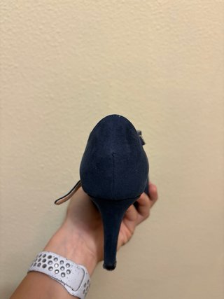 Tacones Jaclin Azul Marino Talla 36