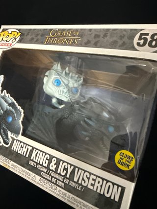Funko Pop! Game of Thrones Night King & Icy Viseri