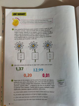 Matemáticas 5, Tercer Ciclo Primaria, Edelvives...