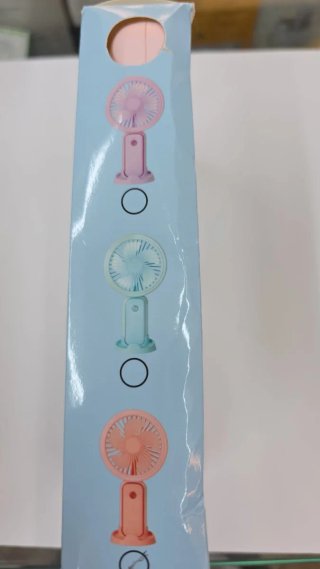 Ventilatore Bracket USB Ricaricabile Rosa