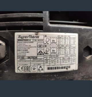 Máquina de Plasma Hypertherm Powermax 65