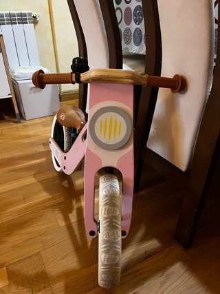 Bici aprendizaje Kinderkraft rosa