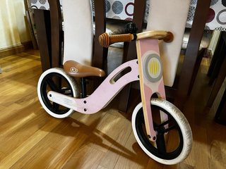 Bici aprendizaje Kinderkraft rosa