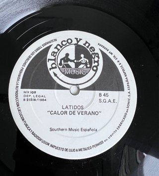 Latidos - Calor de Verano / maxi 12"