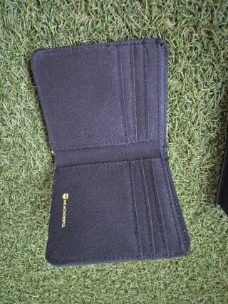 Cartera Mr. Wonderful Negra y Amarilla