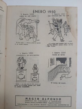 Historia del año 1950.por Valentín castanys